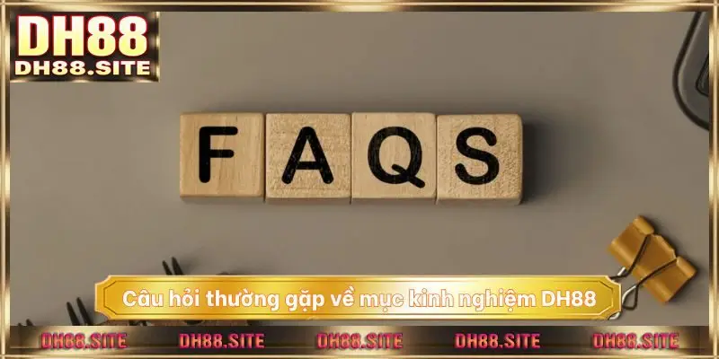 Câu hỏi thường gặp về mục kinh nghiệm DH88