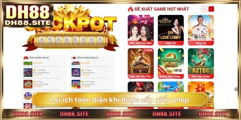 Lợi ích toàn diện khi được cấp giấy phép hoạt động